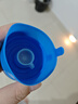 水桶盖子桶装水盖通用型矿泉水桶纯净盖密封盖聪明盖水桶盖台盆 【材质升级款】聪明盖4个装 【蓝色】 实拍图
