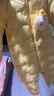 巴拉巴拉童装婴儿连体羽绒服轻薄羽绒服宝宝衣服2025冬装抱衣爬服男童女童 黄色雪人-白鸭绒 90 cm-充绒量47g 实拍图