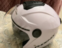 凤凰（Phoenix）3C认证电动车摩托车头盔复古款双镜粉色 男女四季通用电瓶车3/4半盔冬季保暖骑行安全帽均码 实拍图