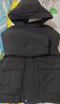优衣库童装男童女童高性能复合连帽外套/保暖厚衣服473309 09 黑色 110 实拍图