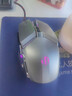 英菲克（INPHIC）W2有线鼠标静音办公游戏宏电竞男usb网吧外设台式机电脑适用于惠普华硕笔记本 【全键宏+按键静音2.0技术+呼吸灯效】W2二代灰 实拍图