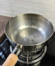 神田日本雪平锅不锈钢小奶锅热奶锅煮面泡面锅宝宝婴儿辅食锅进口汤锅 雪平锅（含玻璃盖） 18cm 实拍图