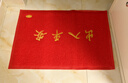 迪茵（DIYIN）出入平安门垫元宝60*90cm 入户门地垫门口脚垫丝圈迎宾防滑垫 实拍图