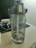 希乐大容量水杯子男女户外健身吸管杯tritan材质塑料杯1.5L灰-2219 实拍图