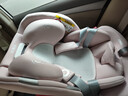 猫头鹰儿童安全座椅卢娜2汽车用0-12岁婴儿宝宝i-Size认证 Pink粉 实拍图