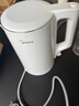 美的（Midea）电烧水壶电热水壶家用1.5L容量316L母婴级不锈钢无缝内胆双层防烫自动断电MK-HJ1566-PRO 实拍图