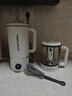 摩飞电器（Morphyrichards） 破壁机家用豆浆机分体式免洗降噪多功能养生壶一机两用MR8200 椰奶白-（破壁机+养生壶套装） 实拍图