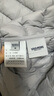 鸭鸭（YAYA）佟丽娅同款轻薄羽绒服女短款韩版休闲保暖羽绒内胆轻便排骨外套男 浅灰色 M 实拍图