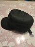 刀郎帽子男士秋冬季平顶帽户外遮阳帽韩版休闲鸭舌帽黑色 光板黑可调节 s(5456cm) 实拍图