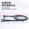HOUYA可折叠坐便凳椅老人坐便器便携移动马桶厕所卫生间家用淋浴凳 实拍图