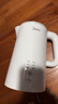 美的（Midea）电热水壶烧水壶自动断电长效保温一体恒温壶食品304不锈钢 1500W快速加热1.5升 SH15X301 实拍图