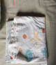 爱贝迪拉 新生婴儿包单产房纯棉襁褓裹布包巾包被四季抱被睡袋95cm单层2条 实拍图