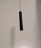 灯灵床头吊灯轻奢高级感极简长条玄关卧室房间垂线中山现代简约装饰灯 实拍图