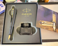 派克（PARKER）【圣诞礼物】钢笔 签字笔 办公自用送礼定制生日礼物马年礼盒 威雅XL经典黑金夹墨水笔+小墨水礼盒 实拍图