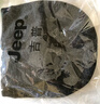 JEEP吉普羊毛毛线帽子男士双层加绒加厚保暖护耳帽冬季针织帽防寒帽子 黑色 实拍图