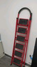 星恺（XINGKAI）梯子家用折叠梯人字梯多功能登高爬梯扶梯小梯子 TZ10五步红 实拍图