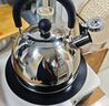 美厨（MAXCOOK）烧水壶304不锈钢水壶 1.5L加厚鸣音 锌合金壶嘴 MCH5480 实拍图