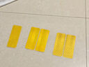 自行车电动车夜行反光贴户外夜骑必备贴纸立体反光贴安全必备 （热销爆款）黄色2片 /3cm*8cm 实拍图