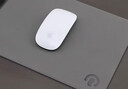 镭拓（Rantopad）G3 硬质皮革电竞鼠标垫游戏鼠标垫 电脑办公垫 深灰 实拍图