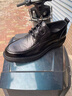 百丽踏系列品牌断码清仓真皮皮鞋男新款夏季商务正装休闲男士英伦风通勤 7710黑色-四季款 42 实拍图