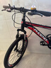 凤凰（Phoenix）儿童自行车山地车男女学生脚踏车6-15岁童车 霸道 黑红色 22寸 实拍图