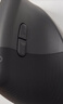 罗技（Logitech）Lift人体工学鼠标 左手垂直鼠标 中小手鼠标 无线蓝牙鼠标 3台设备秒切换 带Logi Bolt接收器 黑色 实拍图