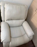 芝华仕（CHEERS）头等舱智能单人沙发客厅电动功能懒人摇摇椅芝华士明星椅K621白 实拍图