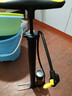 凤凰（Phoenix）高压打气筒自行车电瓶电动车汽车篮足气球美英法嘴便携家用充气泵 外置高压160PSI【气压表】不锈钢 实拍图