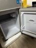 奥克斯小冰箱家用小型迷你冷藏冷冻两用出租房宿舍用节能省电寝室办公室电冰箱 【热卖款 升级净化去味】22A126DW银 实拍图