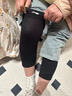 李宁护膝蚕丝保暖老寒腿关节滑膜男女中老年运动髌骨膝盖跑步护具专用 实拍图