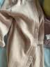 babylove婴儿连体衣秋冬季蚕丝羊绒男女宝宝保暖睡衣打底衣服头等舱 实拍图