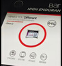 banq 64GB TF（MicroSD）存储卡 A1 U3 V30 4K 行车记录仪&安防监控专用内存卡 高度耐用 读速100MB/s 实拍图