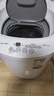 智洁小黄鸭婴儿迷你洗衣机3.5kG高温煮洗全自动洗衣机宝宝小型儿童带智能烘干杀菌除螨洗烘一体机家用 3.5KG炫白+不锈钢波轮+高温煮洗+洗脱一体 实拍图