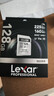 雷克沙（Lexar）128GB SD存储卡 U3 V30 佳能索尼富士尼康相机高速SD卡 读205MB/s 写140MB/s 4K超清录制 SD银卡 实拍图