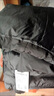 网易严选90鸭绒轻薄羽绒服保暖0压感排骨羽绒内胆防泼水蓄热抗菌外套 A款25新品90鲜绒立领-水墨黑 2XL 实拍图