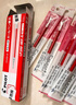 百乐（PILOT）Juice果汁笔芯按动红色0.5mm中性笔芯子弹头签字笔练字水笔替芯原装进口文具 LP2RF-8EF-R 10支装 实拍图