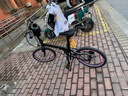 大行（DAHON）P8折叠自行车经典成人20英寸8速折叠车男女式运动单车KBC083 消光黑【经典版】 实拍图