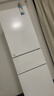 美的（Midea）219升三门冰箱白色租房家用客厅小型冰箱中门软冷冻节能省电低音MR-230TE  实拍图