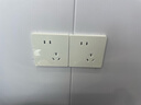 公牛（BULL）G12量贩装 10A斜五孔插座 86型面板G12Z223AS象牙白 十只装套装 实拍图