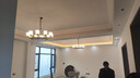 雷士（NVC）北欧现代简约客厅大灯餐厅灯卧室灯灯具灯饰全屋套餐 曙光 10头 北欧吊灯【不含光源】 实拍图