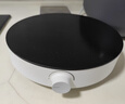 美的（Midea）电磁炉圆形无名火厨房家用多功能大功率 爆炒火锅炒菜蒸煮烧水 旋钮操控 C22-RX22H0107 实拍图