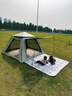 北极狼（BeiJiLang）户外露营帐篷3-5人全自动速开六角便携式蒙古包家庭公园野营套装 实拍图