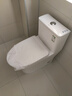 九牧（JOMOO）11396-2-1/41KB-1抗菌一级水效坐便器虹吸式节水连体马桶400坑距 实拍图