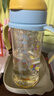 贝亲（Pigeon）自然成长翻盖直饮吸管 大童奶瓶330ml 马戏团 18月+ AA279 实拍图