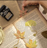 佳茉复古文艺树叶书签银杏叶金属书签礼盒高级感中国风古典毕业礼物送同事老师纪念品新年情人节伴手礼 实拍图