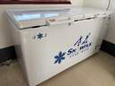 雪花（SNOWFLK）冰柜商用家用冷柜卧式大容量全冷冻柜卧柜展示柜大冰柜冷藏冷冻两用 410升|1.47米-30℃速冻一级能效【加厚款】 空柜温度可达-30度丨铜管速冷低耗 实拍图