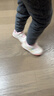 基诺浦（ginoble）基诺浦学步鞋春秋季男女童鞋运动鞋宝宝机能鞋GY1612羽毛白150mm 实拍图