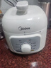 美的（Midea）一人食电压力锅1.8L 白玉晶釜 开盖火锅 一键排气 免浸泡杂粮饭1-3人家用MY-E2400电饭煲高压锅 实拍图