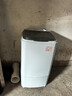 志高（CHIGO）脱水机甩干机小型迷你家用甩干桶出租房宿舍大容量单杠脱水桶烘干一体 8.6KG【加厚普通款】质保3年 实拍图