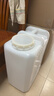 忻厚塑胶塑料桶油桶食用油壶储水桶食品级塑料壶酒桶带盖化工废液桶堆码桶 25升大口方桶 实拍图